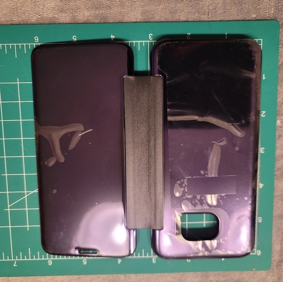 0464. NIB~ SAMSUNG ~ S7 Edge ~ 2 - Flip Cases ~ 🩷💜🩷💜 ~ I shattered my phone! - Picture 5 of 10